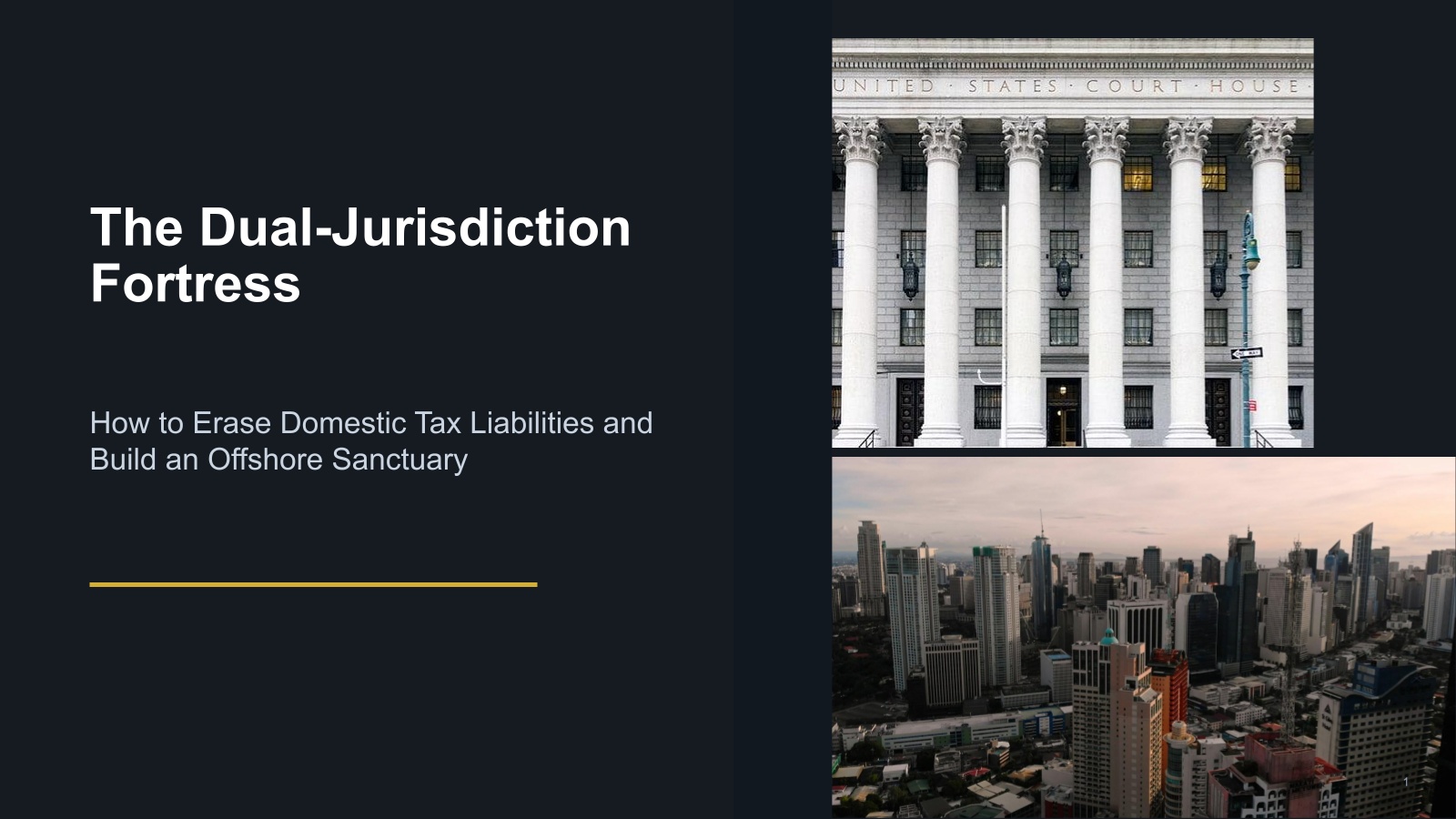 The Dual-Jurisdiction Fortress briefing cover