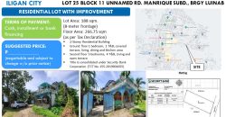 Foreclosed House and Lot in Lanao del Norte (Security Bank)