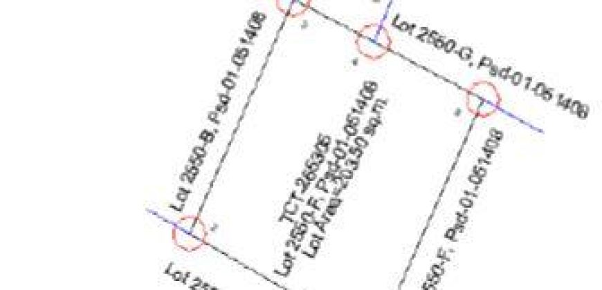 Foreclosed Residential Lot in Villasis, Pangasinan · Lot 2550-F (Bangko Sentral ng Pilipinas)