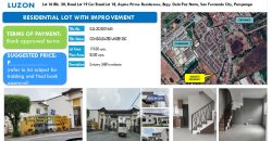 Foreclosed Residential Lot in Pampanga, North Luzon – Aspire Prime Residences (Security Bank)