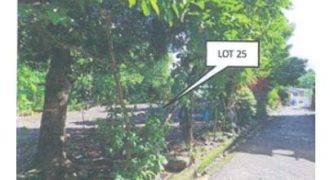 Foreclosed Residential Lot in City Of Tabaco, Albay – Happy Homes Subdivision · Lot 25 Block 9 (PDIC)