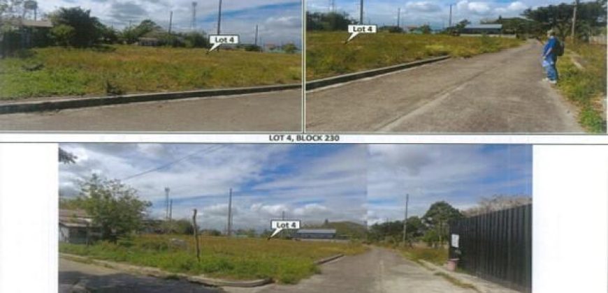 Foreclosed Residential Lot in General Trias, Cavite – St. Francis Village · Lot 4 Block 230 (PDIC)