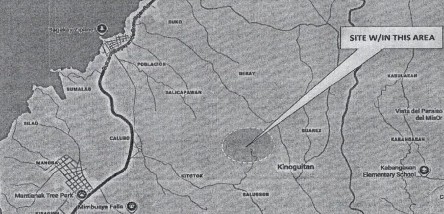 Foreclosed Agricultural Lot in Kinoguitan, Misamis Oriental, Mindanao