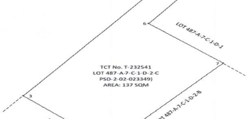 Foreclosed Property in Cabatuan, Isabela · Lot 487-A-7-C-1-D-2-C (PDIC)