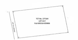 Foreclosed Residential Lot in Puerto Princesa City, Palawan · Lot 13-F (PDIC)
