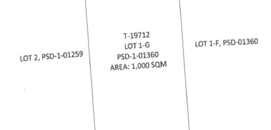 Foreclosed Residential Lot in Umingan, Pangasinan (PDIC)