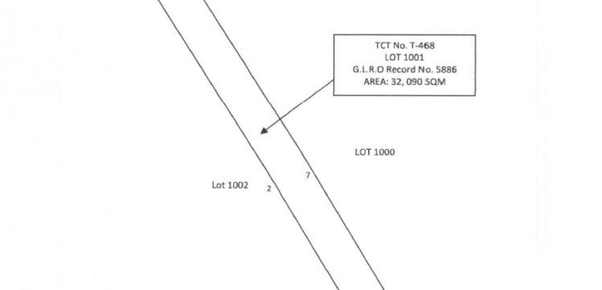 Foreclosed Agricultural Lot in Cabatuan, Isabela · Lot 1001 (PDIC)