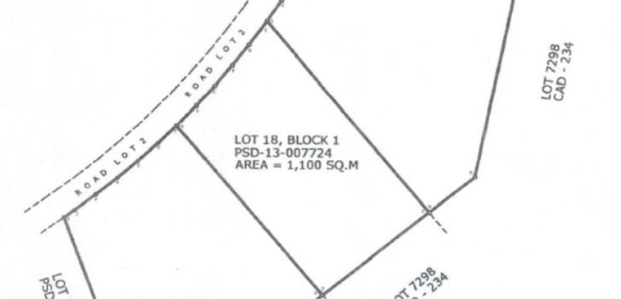 Foreclosed Residential Lot in Surigao City, Surigao del Norte · Lot No. 18 Blk. 1 (PDIC)