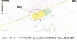 Foreclosed Residential Lot in Mabalacat, Pampanga – St. Remy Homes · Lot 7 Block 7 (Philippine Veterans Bank)