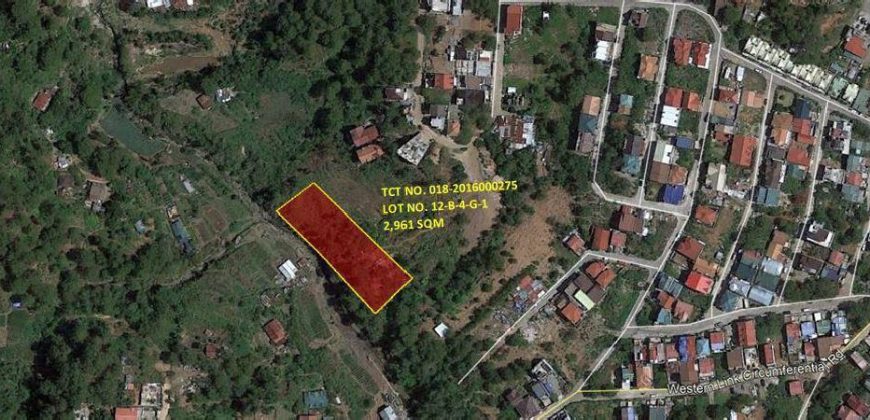 Foreclosed Residential Lot in Baguio City, Benguet (Bangko Sentral ng Pilipinas)