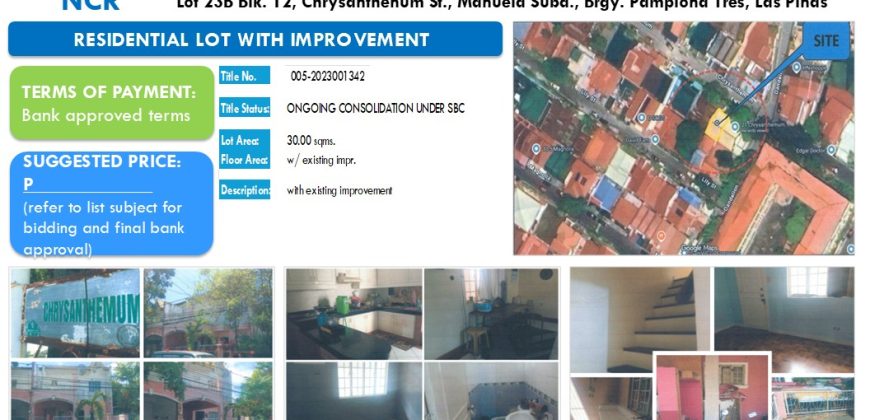 Foreclosed House and Lot in Las Piñas City, Metro Manila, Luzon #31