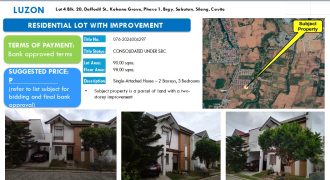 Foreclosed House and Lot in Cavite, South Luzon – Daffodil St. (Security Bank)