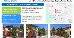 Foreclosed Residential Lot in Cavite, South Luzon (Security Bank)
