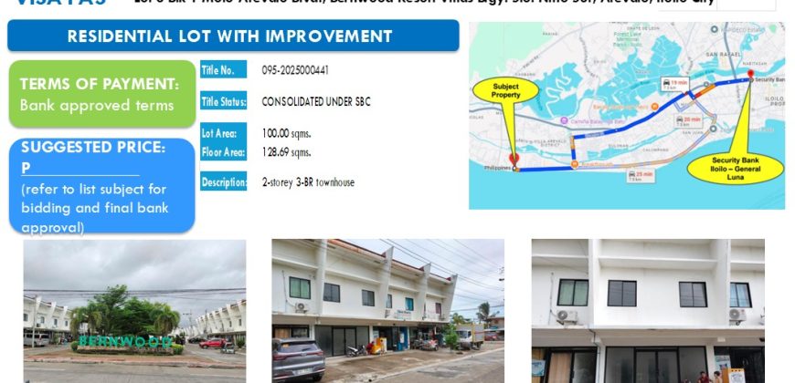 Foreclosed House and Lot in Iloilo City, Iloilo, Visayas #17