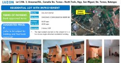 Foreclosed House and Lot in Batangas, South Luzon – Albacete St. (Security Bank)