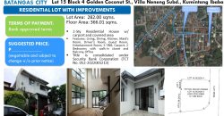 Foreclosed House and Lot in Batangas – Villa Neneng Subd. (Security Bank)
