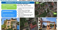 Foreclosed House and Lot in Bulacan · Lot 9 Block 1 (Security Bank)