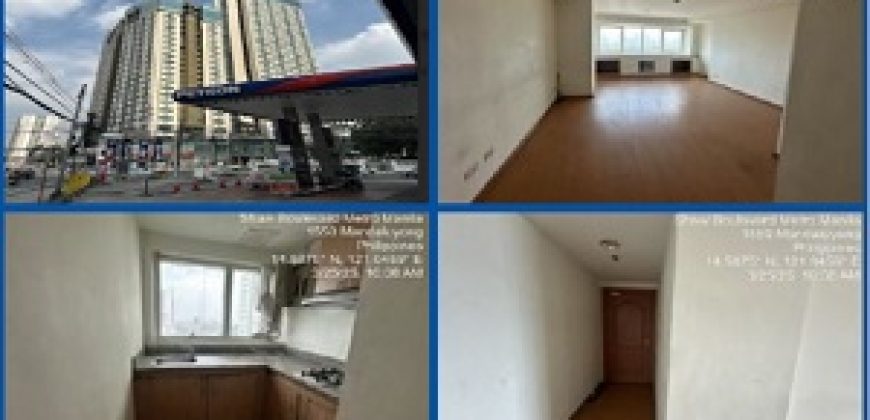 Foreclosed Condo Unit in Mandaluyong City, Metro Manila – LEE GARDENS – SOUTH TOWER (PSBank)