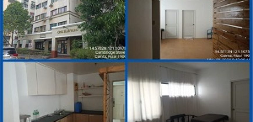 Foreclosed Condo Unit in Cainta, Rizal – CAMBRIDGE VILLAGE – CLUSTER 9 (PSBank)