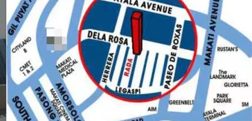 Newly renovated Condo in Cityland Rada, Makati 31sm 1br 1 b