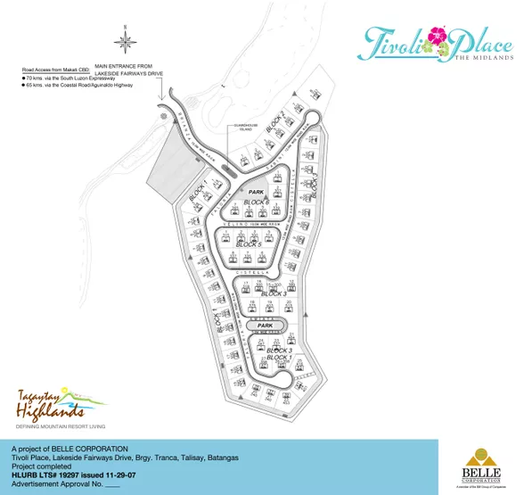 Residential Lot with Golf Club Shares for Sale — Tivoli, Tagaytay Highlands