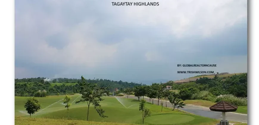 Residential lot w/ golf shares for sale in Tivoli, Tagaytay Highlands