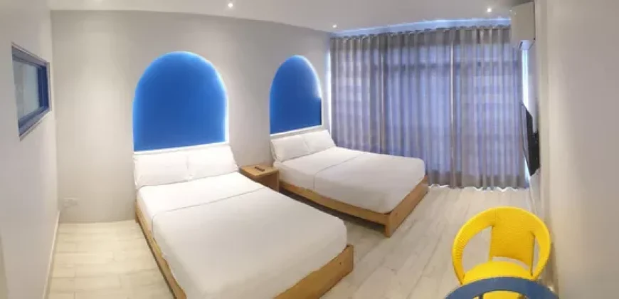 Santorini Inspired Beach Hotel in Nasugbu